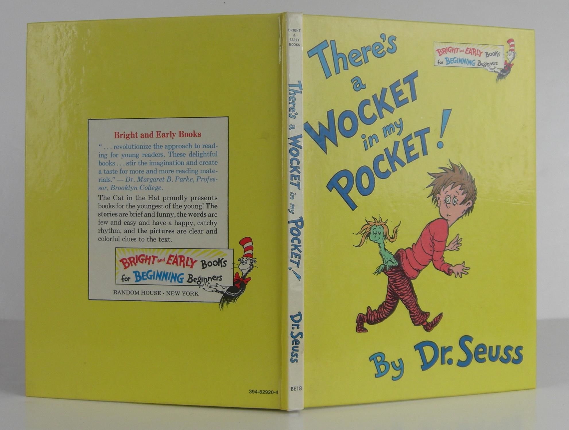 There S A Wocket In My Pocket By Dr Seuss 1st Edition 1974 From Bookbid Rare Books Sku