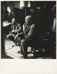 image of The Elusive Pimpernel (Original photograph of Michael Powell, Bill Wall, and Doreen North on the set of the 1950 British film)