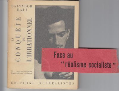 Paris: Editions Surrealistes. 1935. First Edition; First Printing. Softcover. Cardboard wraps with r...