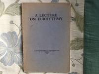 A Lecture on Eurhythmy by Rudolf Steiner - Paperback - First English - 1926 - from Innerbooks (SKU: biblio 196)