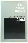 The Annual Register 2004: A Record of World Events: 246