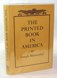 image of The Printed Book In America