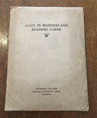 ALICE IN WONDERLAND READING CARDS. by CARROLL. LEWIS. ; Jackson. A. E. Illustrates