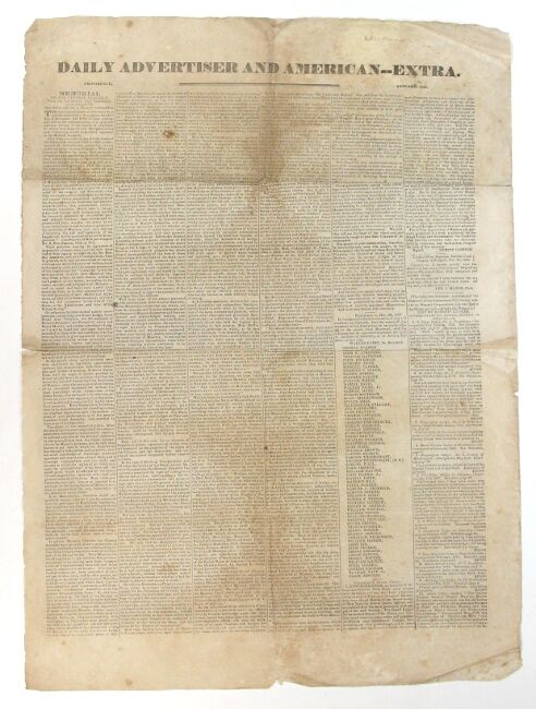 Daily Advertiser and American - Extra ... Memorial