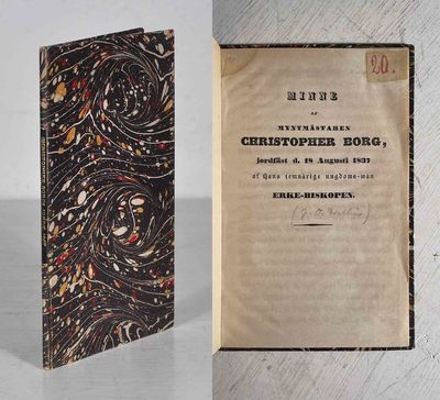 Minne af myntmästaren Christopher Borg, jordfäst…