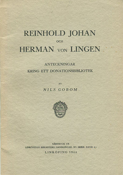 Reinhold Johan och Herman von Lingen.…