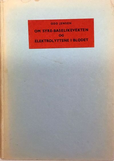 Om syre-baselikevekten og elektrolyttene i…