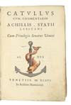 View Image 2 of 6 for Catvllvs cvm commentario Achillis Statii Lvsitani : Tibvllvs cvm commentario Achillis Statii Lvsitan... Inventory #4902