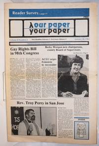 image of Our Paper, Your Paper; the gay family paper of the Santa Clara Valley; vol. 2, #2, January 26, 1983