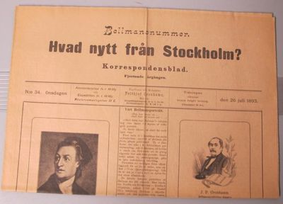 Korrespondesbladet Hvad nytt från Stockholm? N:o…