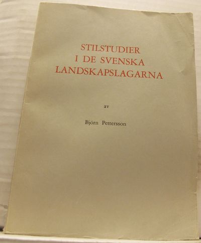 Stilstudier i de svenska landskapslagarna.…