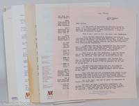 National Gay Rights Advocates Open Letters by O'Leary, Jean, Ann Wood et al - 1985