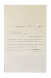 Cornell University Payment Delinquency Warning to Botanist William Russel Dudley, Who Would Later Teach at Cornell Himself