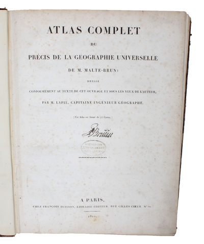 Atlas Complet du précis de la Geographie…