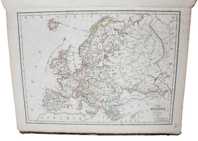 Atlas Complet du précis de la Geographie universelle. Dressé conformément au Texte de cet Ouvrage et sous les Yeux de L'Auteur, par M. Lapie. (Cet Atlas est formé de 75 Cartes). (photo 2)
