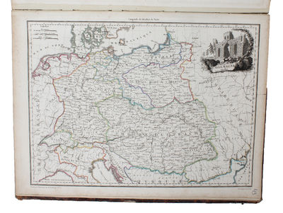 Atlas Complet du précis de la Geographie universelle. Dressé conformément au Texte de cet Ouvrage et sous les Yeux de L'Auteur, par M. Lapie. (Cet Atlas est formé de 75 Cartes). (photo 3)