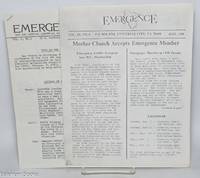 Emergence: Gay & Lesbian Christian Scientists [2 newsletters] vol. 3:4, July 1981 & vol. 5:2, June 1983