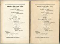 Supreme Court of New Jersey: Docket No. M-201: Joint Appendix - Vol. I and III: State of New Jersey vs. Victor J. Pacheco, Criminal Action, Indictment No. 50-59, On Appeal
