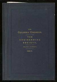 The Columbia Engineer, Transactions of The Engineering Society of Columbia University 1898-99