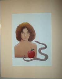 ORIGINAL SIGNED MIXED MEDIA PAINTING by PAUL WILLIAMS, for the cover of the Warner Books Paperback edition of MARGARET ATWOOD&#039;S &quot;THE EDIBLE WOMAN&quot;. by (Atwood, Margaret). Williams, Paul - [1983].