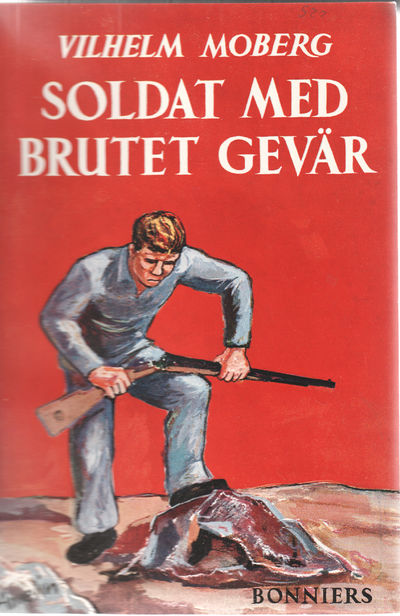Soldat med brutet gevär. En människa ur det…