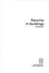 Security in Buildings by Paul Marsh - Hardcover - 1985 - from Bookbarn (SKU: 950573)