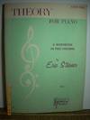 Theory for Piano A Workbook in Two Volumes