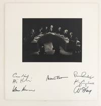 PHOTO FROM ‘A SUMMIT ON EUROPE’ (2001) SIGNED 7x