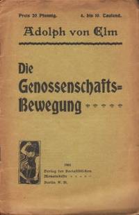 Die Genossenschaftsbewegung.
