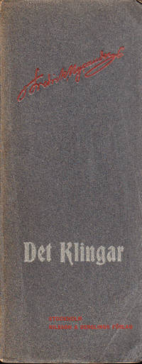 Det klingar. Dikter. Tredje samlingen. [Utg. av]…