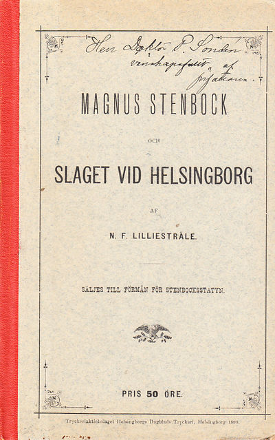 Magnus Stenbock och slaget vid Helsingborg. Några…