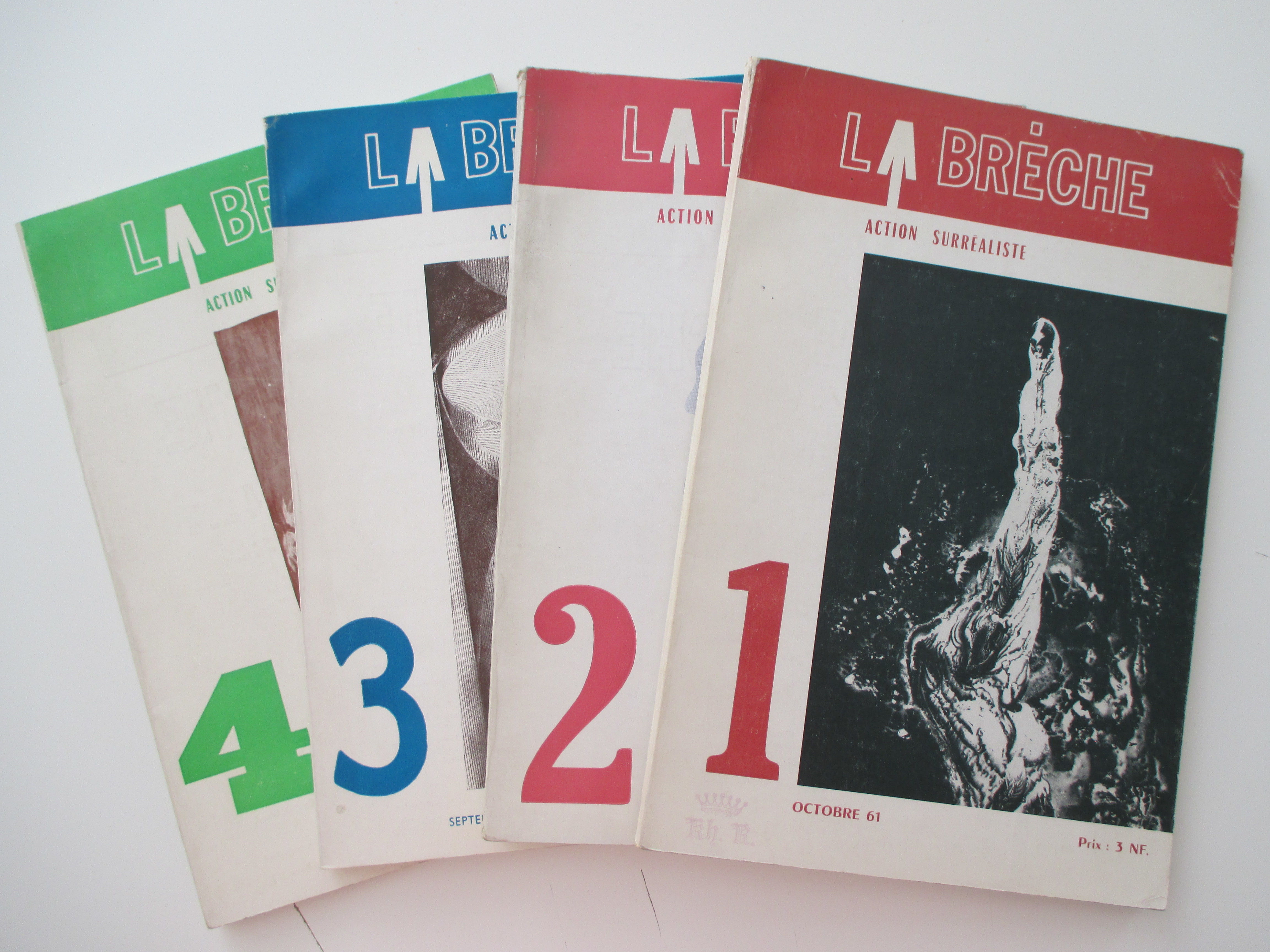 La Breche Action Surrealiste 8 Novembre 65 La Brèche - Action