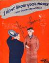 Sheet Music Collection Signed