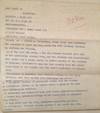 ASSOCIATED PRESS ORIGINAL TELETYPE BY THE AP BUREA CHIEF JOHN BAUSMAN ABOUT SOVIET UNION LEADER NIKITA KHRUSHCHEV’S 75th BIRTHDAY
