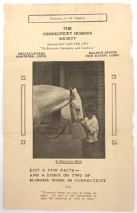 Connecticut Humane Society Leaflet