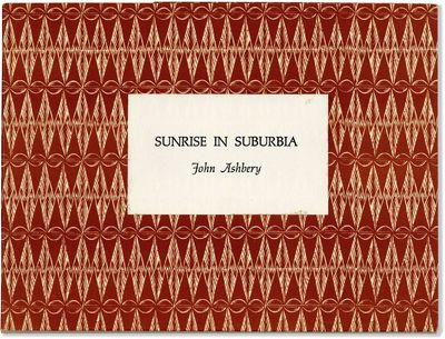 SUNRISE IN SUBURBIA [Inscribed]