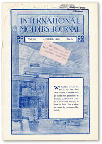 International Molders Journal. Vol. 70 no.8 (August, 1934)