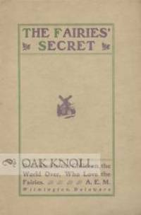 Wilmington: Annie E. Michener, 1903. stiff paper wrappers. small 8vo. stiff paper wrappers. 16 pages...