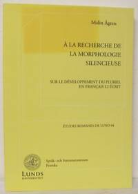 À la recherche de la morphologie silencieuse. Sur…