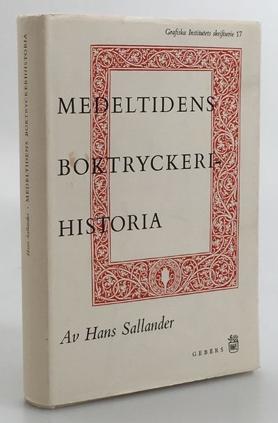 Medeltidens boktryckerihistoria. En översikt.…