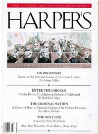 HARPER'S: A CHRISTIAN SENATE, AMERICAN THEATER, COCKFIGHTING IN THE USA