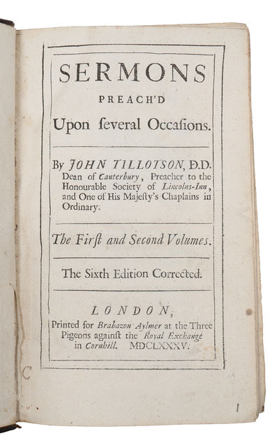 Sermons preach'd upon several occasions. 2 parts. (photo 2)