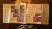 GLORIA VANDERBILT DESIGNS FOR YOUR HOME SIGNED by Vanderbilt, WITH B/W PAPER DOLL FOLDOUT UNCUT,...