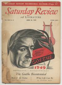 cover of Saturday Review of Literature - Volume XXXII, No. 26, June 25, 1949: The Goethe Bicentennial