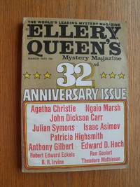 cover of Ellery Queen's Mystery Magazine March 1973