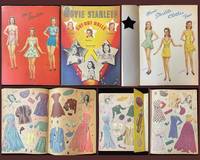 6 Movie Starlets Cut-out Dolls Paper Doll Books