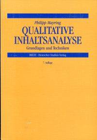 Qualitative Inhaltsanalyse.