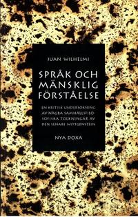 Språk och mänsklig förståelse. En kritisk…