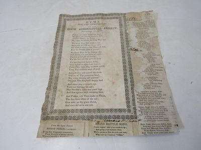 Hymn For The Anniversary Of The Essex Agricultural Society September 27, 1838