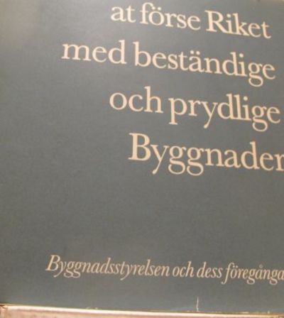 at förse Riket med beständige och prydlige…